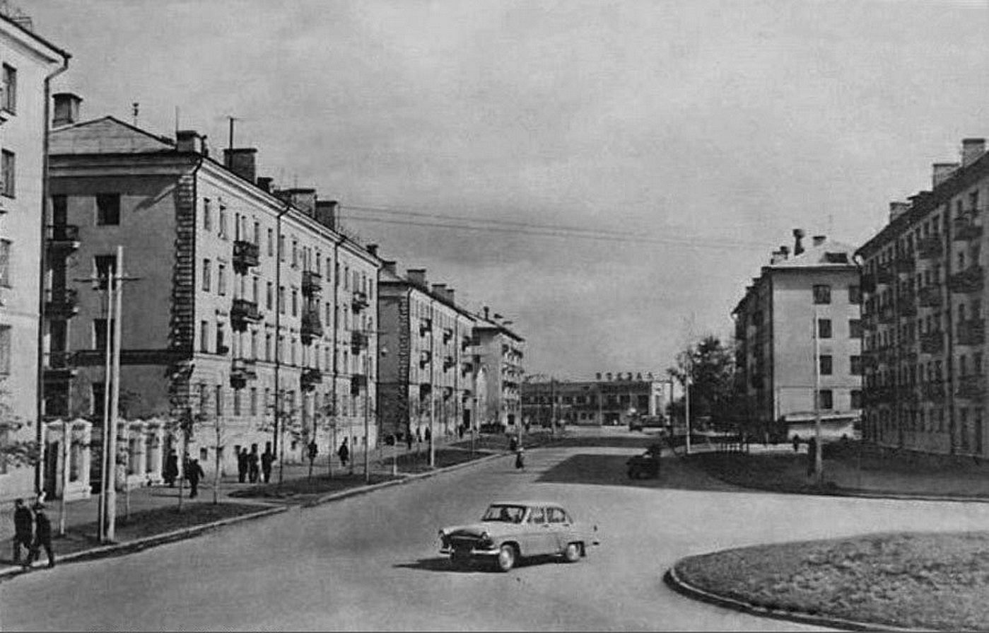 Петрозаводск 1940 г. улица Титова