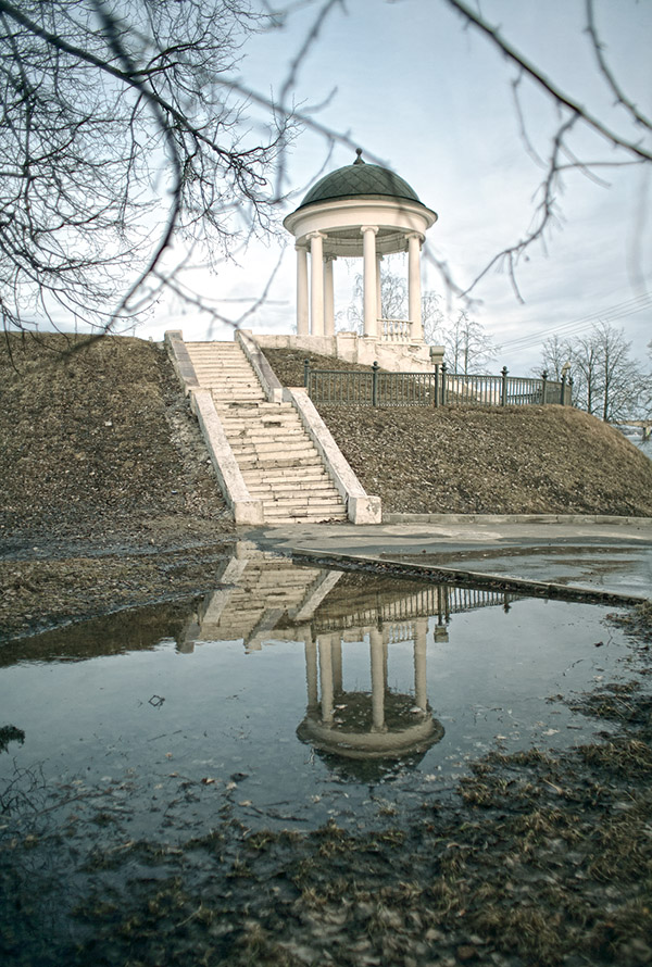 Беседка в костроме на набережной фото